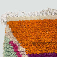 Handmade Geometric colorful moroccan rug