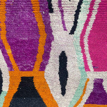 Handmade Geometric colorful moroccan rug