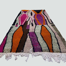 Handmade Geometric colorful moroccan rug