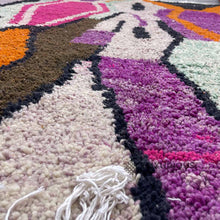 Handmade Geometric colorful moroccan rug